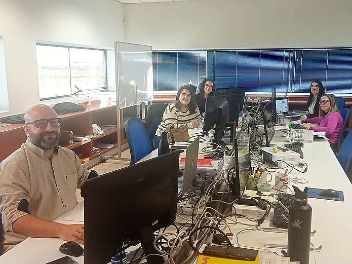 Itecam y Sánchez Panaderos acogen prácticas prelaborales del Servicio de Capacitación de AFAS 3 csm Practicas grabacion datos 4 772741c526